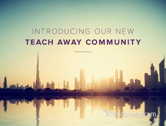 Introducing: Our New Teach Away Community!