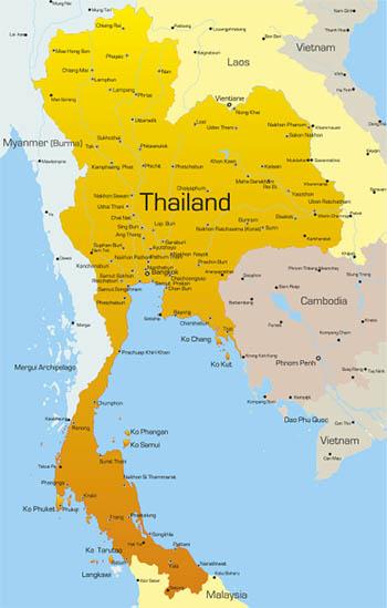 Thailand Geography and Climate