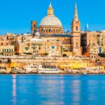 teaching in malta includes waterfront views of ancient architecture