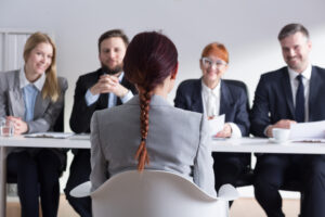 In person job interviews