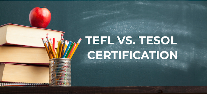 tefl vs tesol certification banner