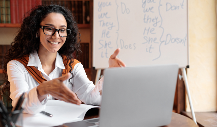 online English teacher skills
