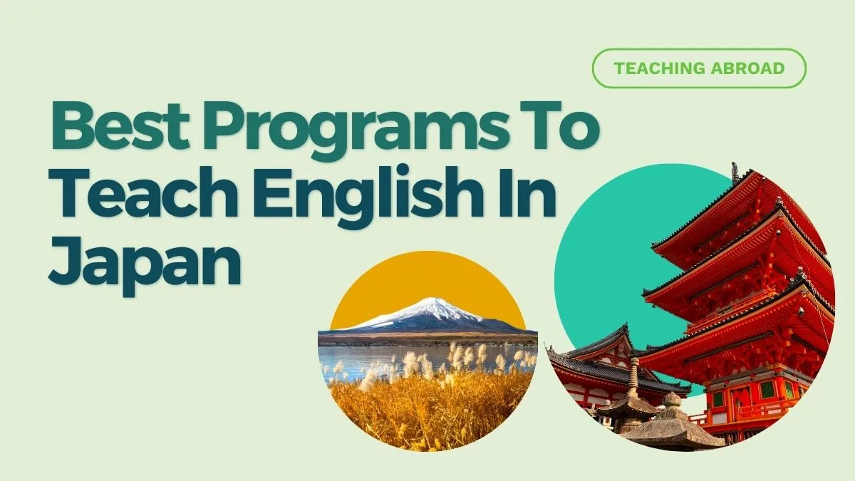 best programs to teach english in japan