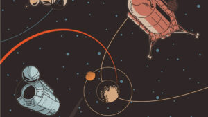 illustration of planets in space for star wars pedagogy in education article