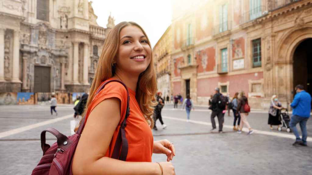 teacher teaching abroad and traveling solo in spain