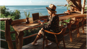 tefl grad and teacher teaching abroad on an island and enjoying a job that allows you to travel