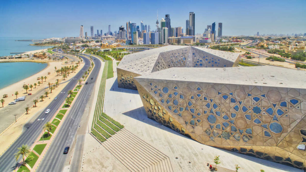 kuwait city coastline location of al ruya bilingual school