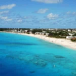 view of beach an cockburn town while teaching in turks and caicos