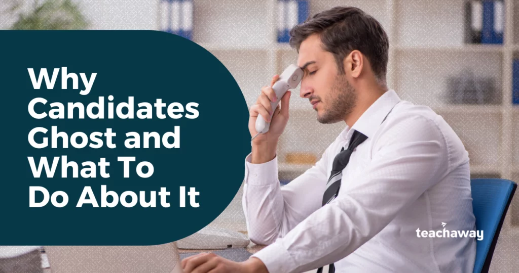 recruiter experiencing candidate ghosting