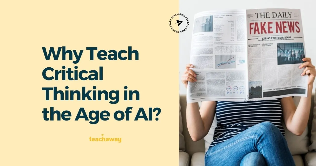 person reading fake news and learning the importance of media literacy week
