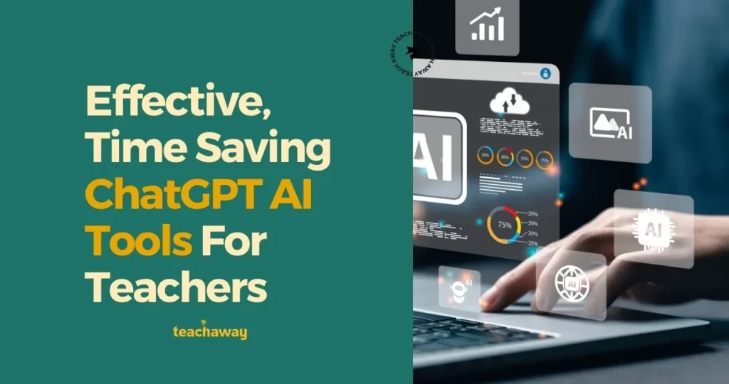 teacher using chatgpt ai tools to save time