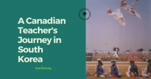 contest winner shares their teaching experience in gongju, korea