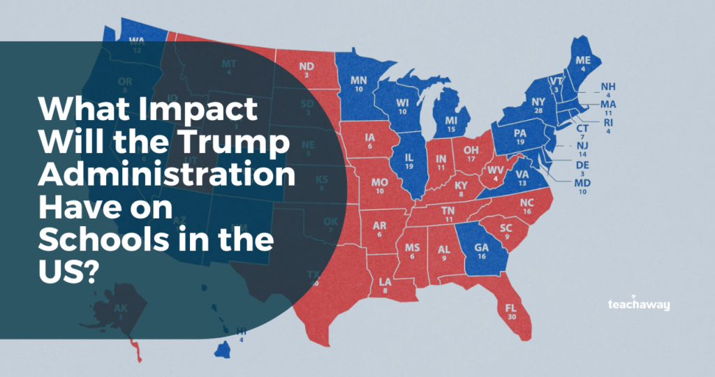 illustration of the usa's electoral college map and how many seats each state is allotted