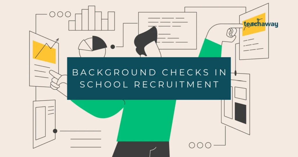 recruiter checking boxes for background checks