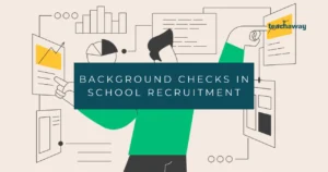 recruiter checking boxes for background checks
