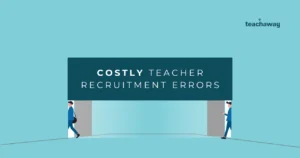 illustration demonstrating high teacher turnover rate
