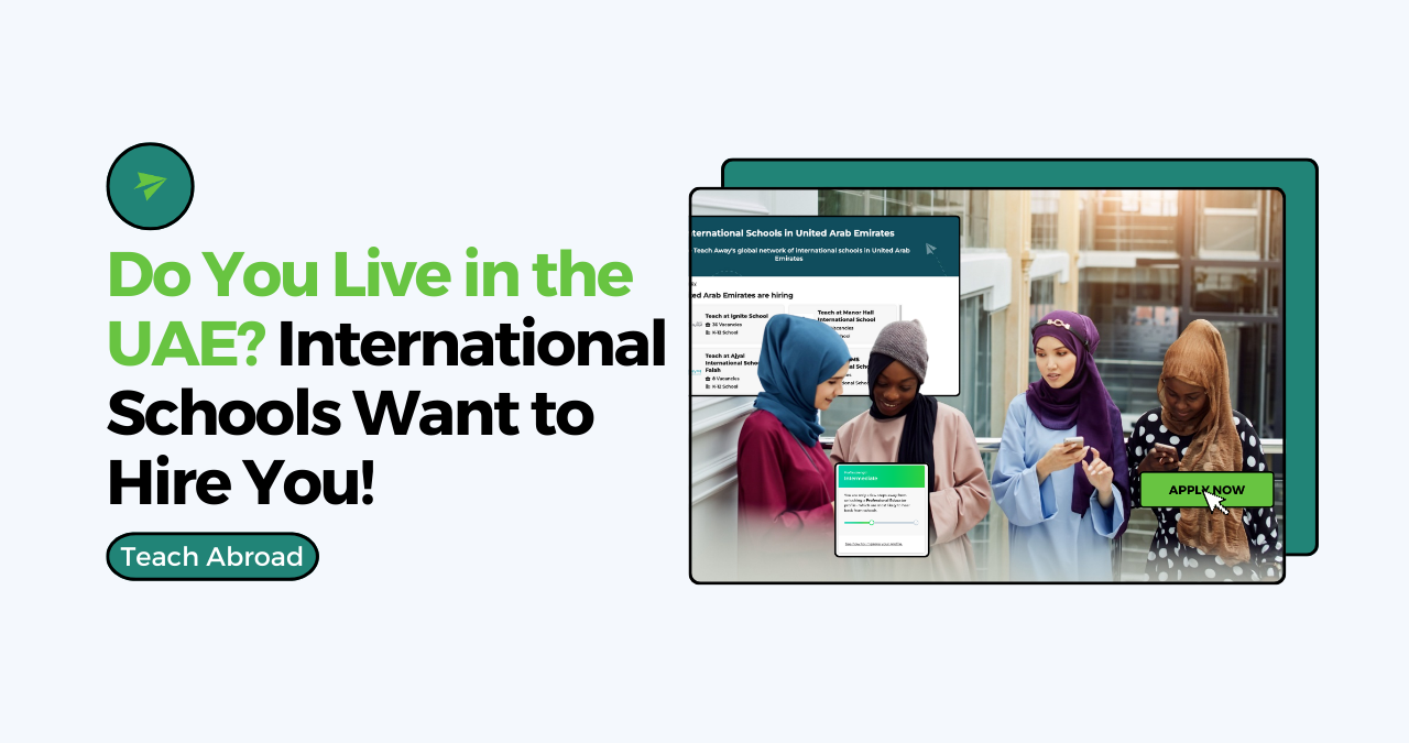 local teachers in the UAE applying for international teaching jobs with teach away