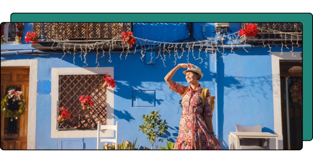 teacher teaching english as a second language abroad