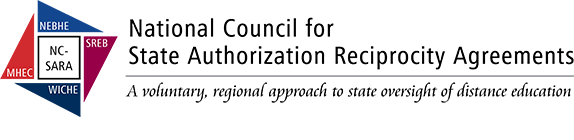 national council for state authorization reciprocity agreements logo