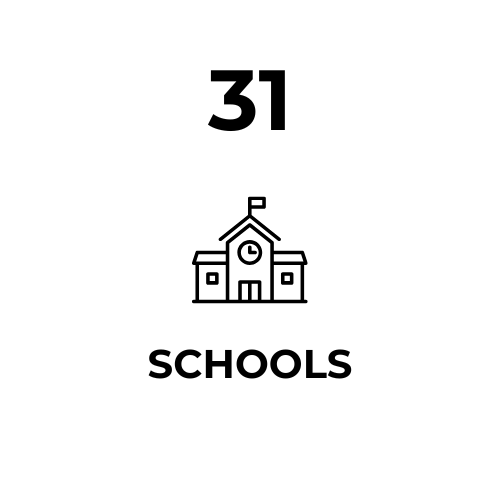 aldar stats icon - 31 schools